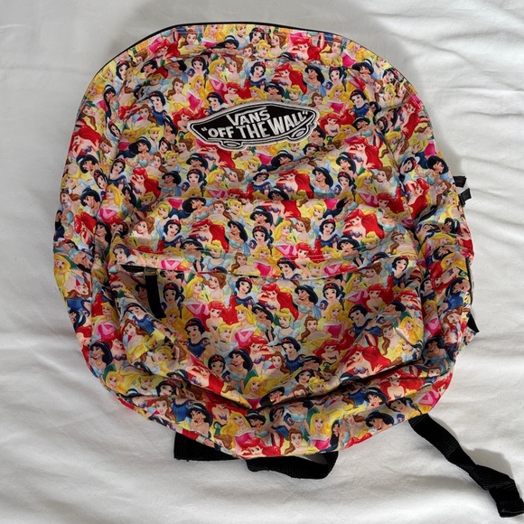 Vans Multicolor Princess Print Backpack - Picture 1 of 5